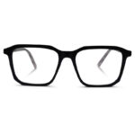 Black Transparent Eyeglasses