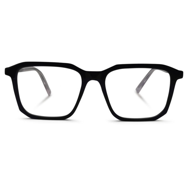 Black Transparent Eyeglasses