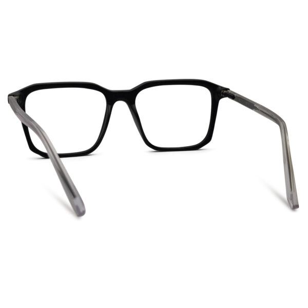 Black Transparent Eyeglasses