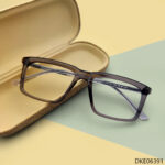 Grey Transparent Color Eyeglasses