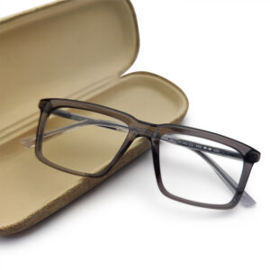Grey Transparent Color Eyeglasses
