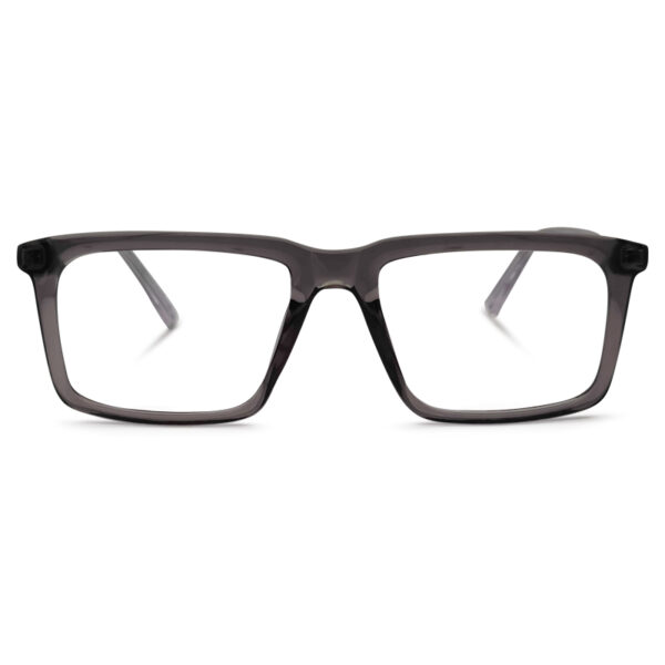 Grey Transparent Color Eyeglasses