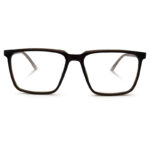 Black Color Square Shape Eyeglasses