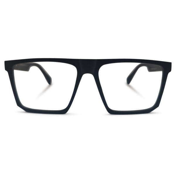 Black Color Square Shape Eyeglasses