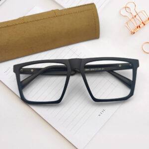 Black Color Square Shape Eyeglasses