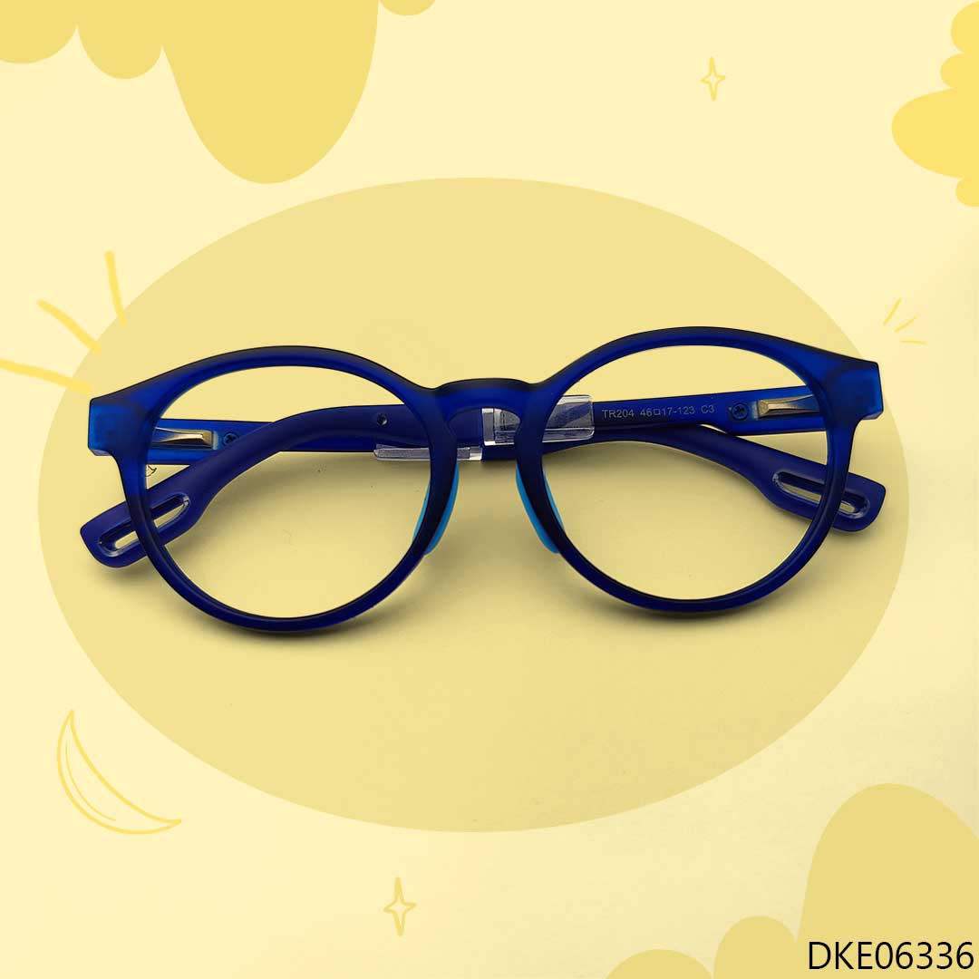 Blue Color Kid`s Eyeglass