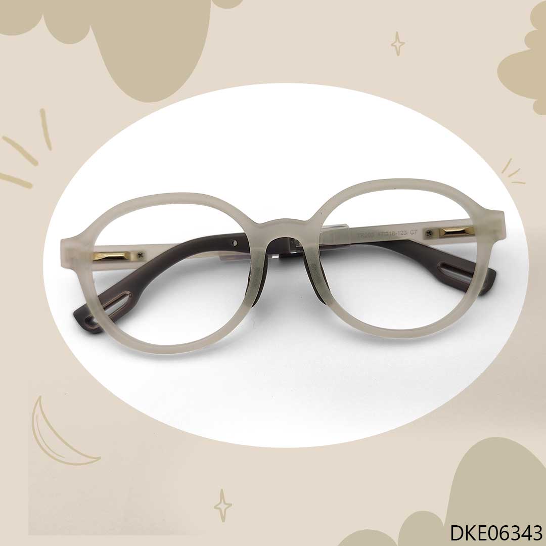 Transparent Color Kid`s Eyeglass