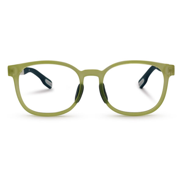 Olive Transparent Color Eyeglass