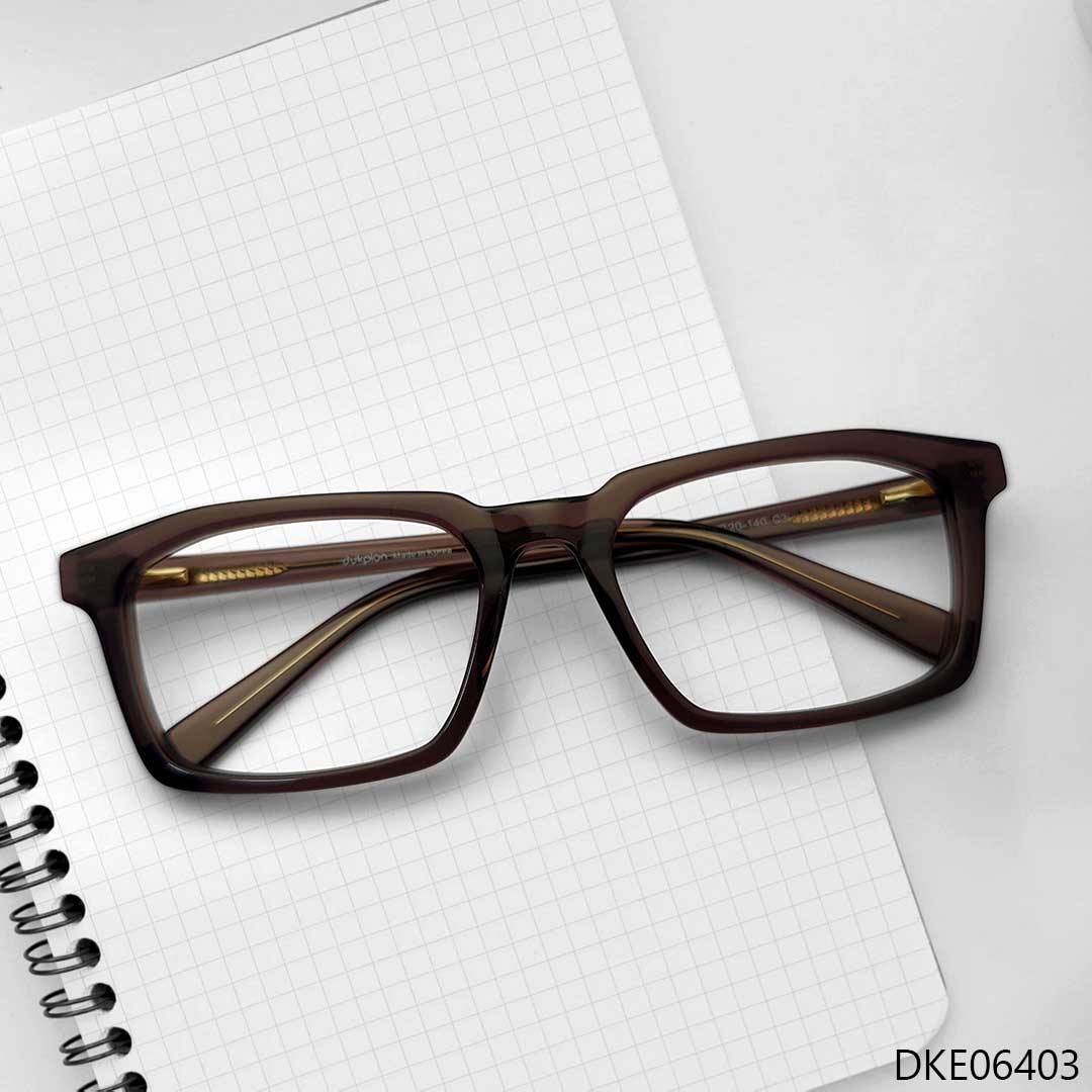 Brawn Transparent Color Eyeglasses