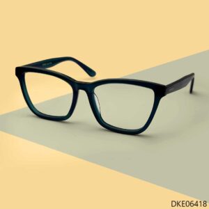 Green Transparent Color Eyeglass