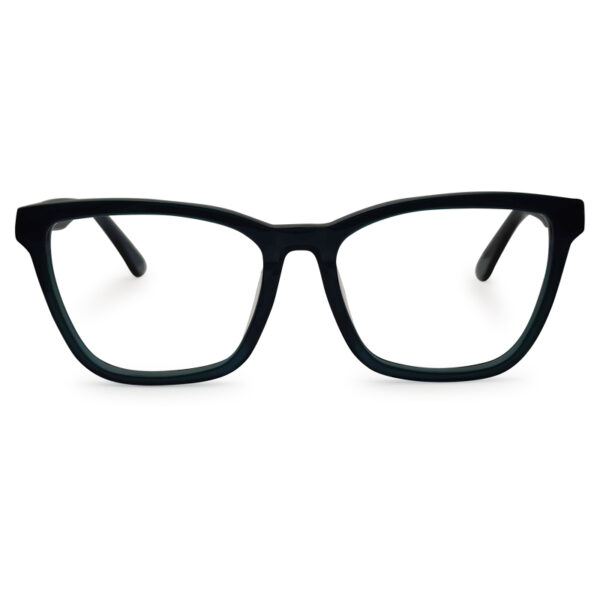 Green Transparent Color Eyeglass