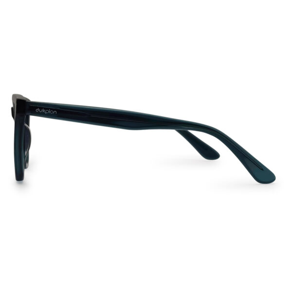 Green Transparent Color Eyeglass
