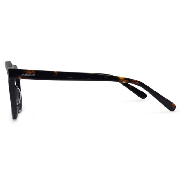 Tiger Print Double Bridge Eyeglass