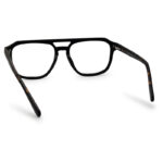 Tiger Print Double Bridge Eyeglass