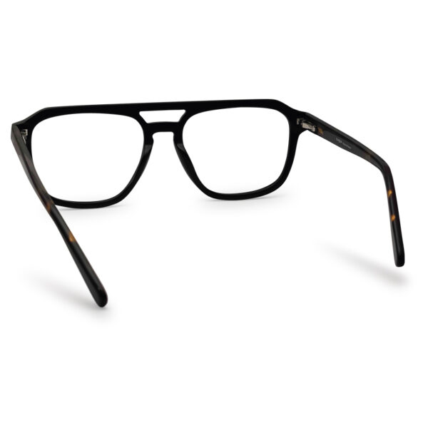 Tiger Print Double Bridge Eyeglass