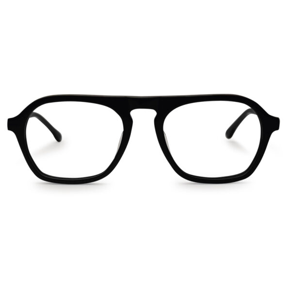 New Aviator Shape Black Color Eyeglasses