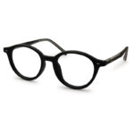 Black Color Round Shape Eyeglasses