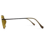 Olive Transparent Color Eyeglasses