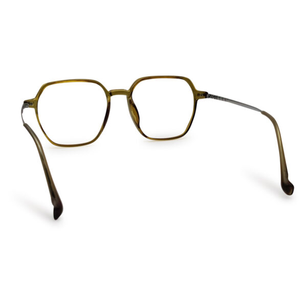 Olive Transparent Color Eyeglasses