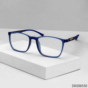 Blue Color Square Shape Eyeglasses