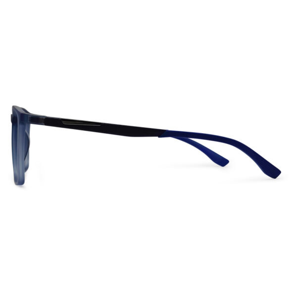 Blue Color Square Shape Eyeglasses