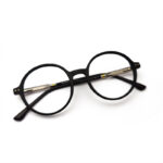 New Black Color Round Shape Eyeglasses