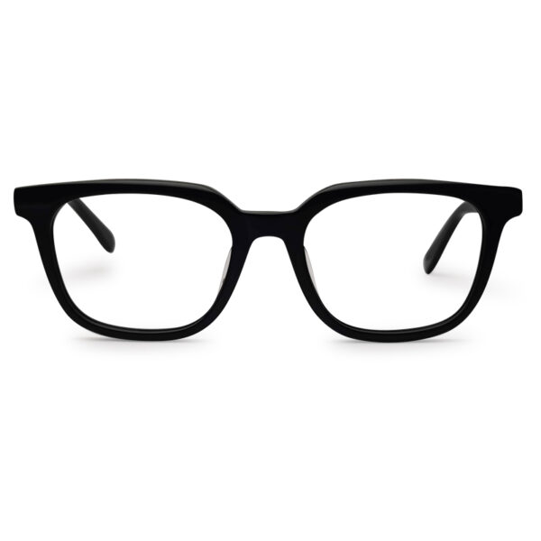 Black Color Unique Shape Premium Eyeglasses