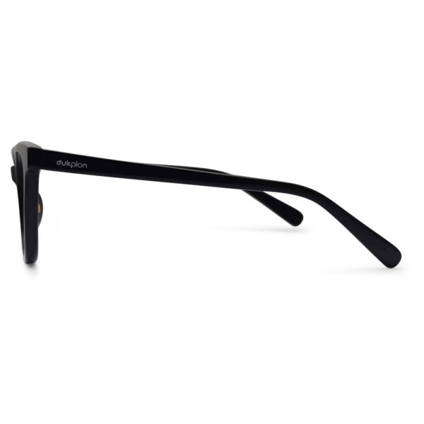 Black Color Unique Shape Premium Eyeglasses