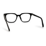 Black Color Unique Shape Premium Eyeglasses