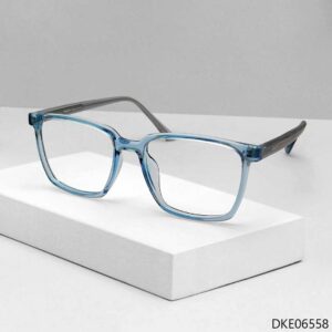 Blue Transparent Light Weight Eyeglasses