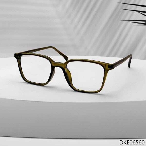 Green Transparent Color Eyeglasses