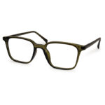 Green Transparent Color Eyeglasses