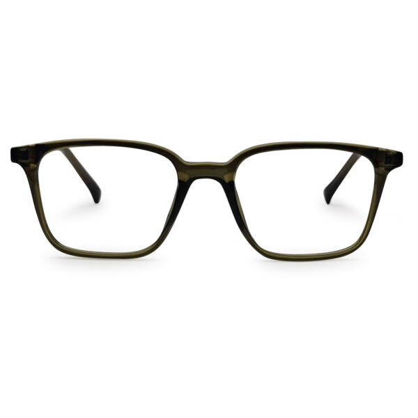 Green Transparent Color Eyeglasses