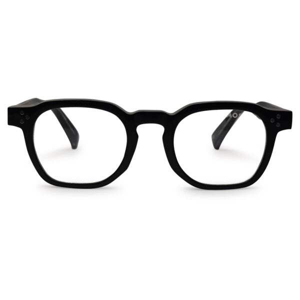 Black Color Unique Shape Eyeglasses