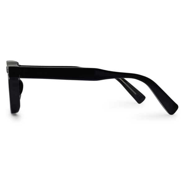 Black Color Unique Shape Eyeglasses