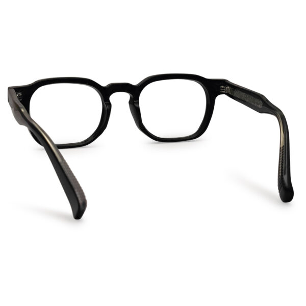 Black Color Unique Shape Eyeglasses