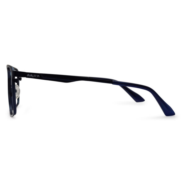 Blue Color Square Shape Eyeglasses