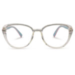 Mixed Transparent Color Eyeglass