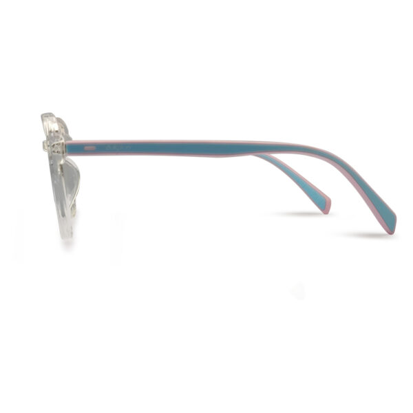 Mixed Transparent Color Eyeglass
