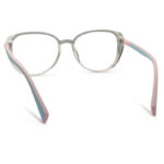 Mixed Transparent Color Eyeglass