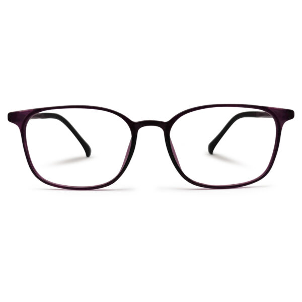 Red Transparent Color Eyeglass