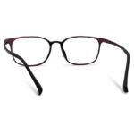 Red Transparent Color Eyeglass