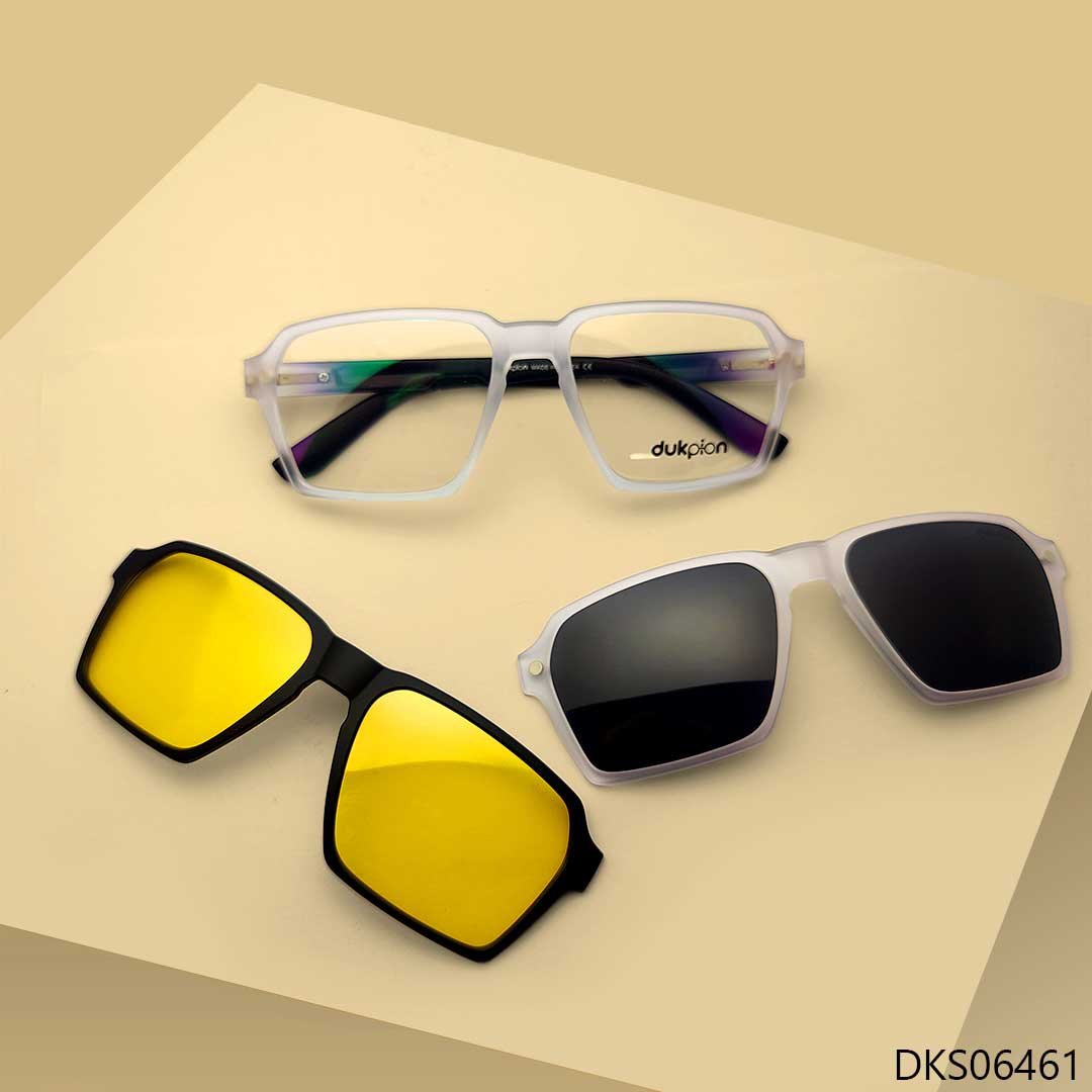 Mixed Color Magnetic Sunglasses