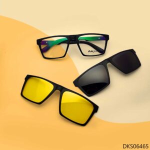New Black Color Magnetic Sunglasses