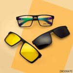 New Rectangle Shape Magnetic Sunglasses