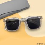 Transparent Color Unique Design Sunglasses