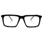 Black Color Square Shape Photochromic Glasses