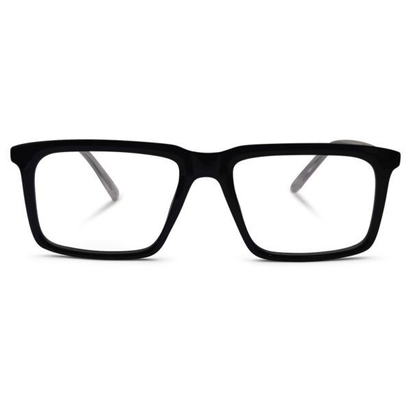 Black Color Square Shape Photochromic Glasses