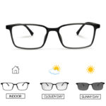 New Rectangle Shape Photochromic Glasses