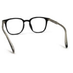 Semi Round Black Color Eyeglasses Frame